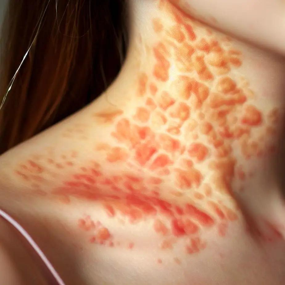 Alergia na gluten - objawy skórne