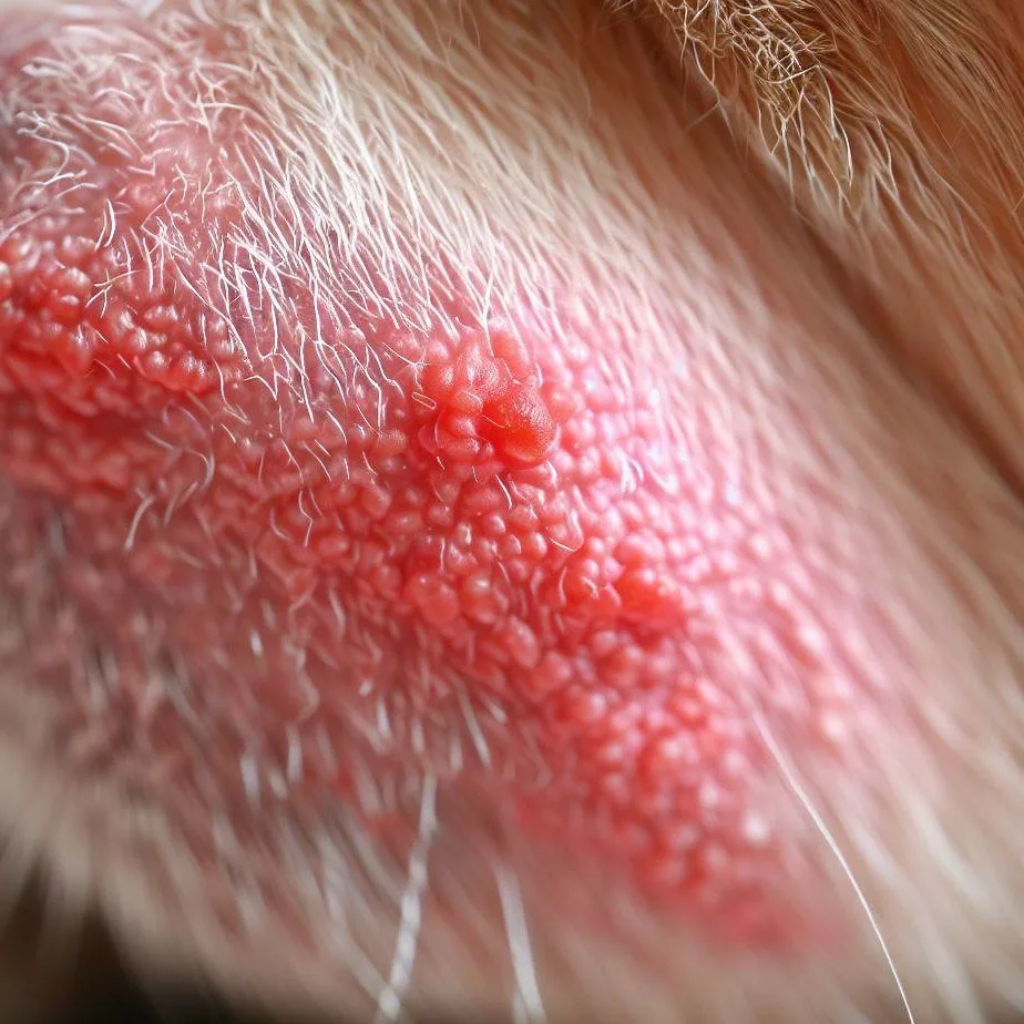 Alergia na naskórek psa