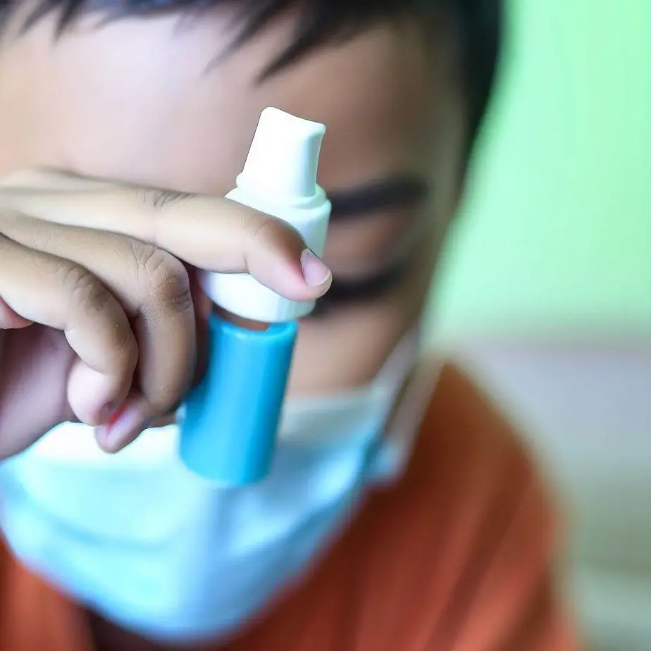 Spray do nosa na alergię dla dzieci